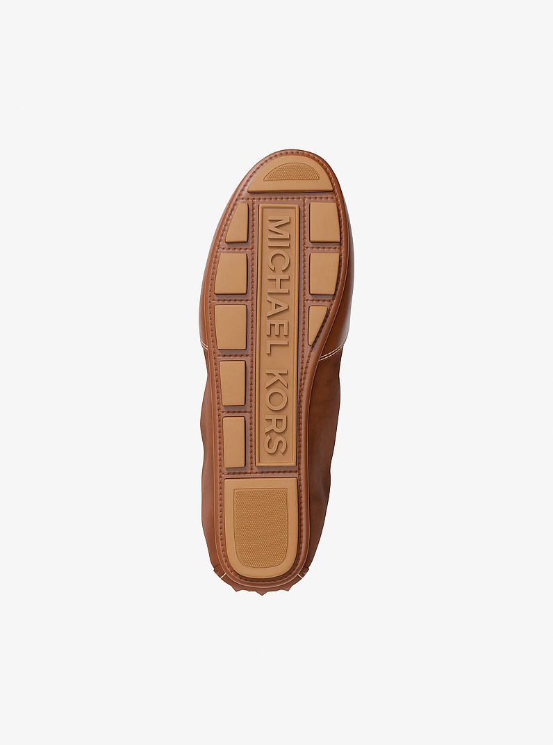 Susie Suede and Leather Trainer in LUGGAGE | Michael Kors