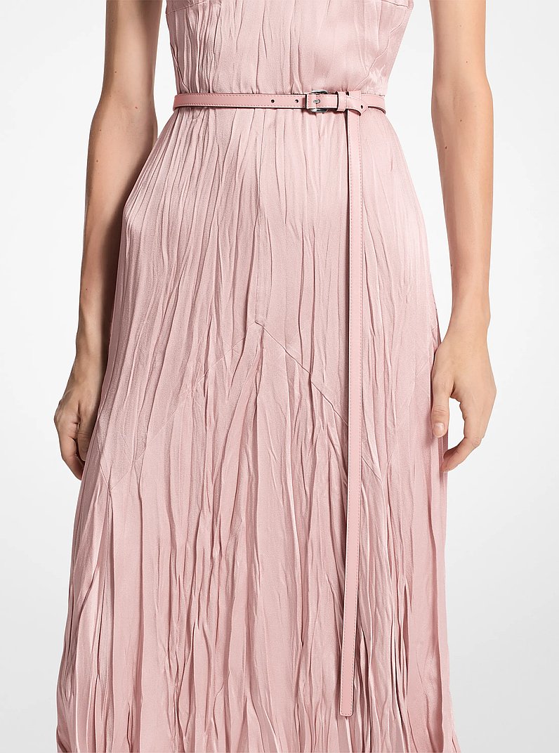 Carolyn Leather Belt in FARD | Michael Kors