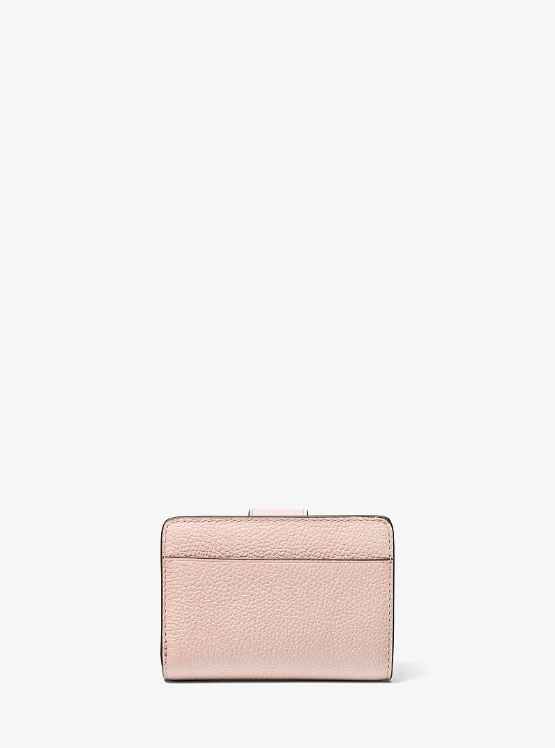 Petit portefeuille Mercer en cuir in ROSE DOUX | Michael Kors