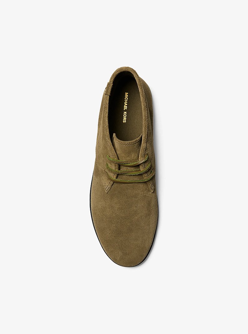 Wesley Suede Boot in LODEN | Michael Kors