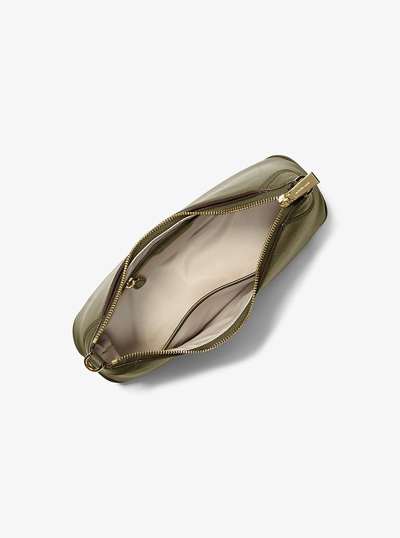 Bandolera Jet Set mediana convertible de piel in LODEN | Michael Kors