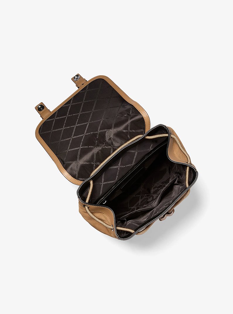 Hudson Medium Pebbled Leather Backpack