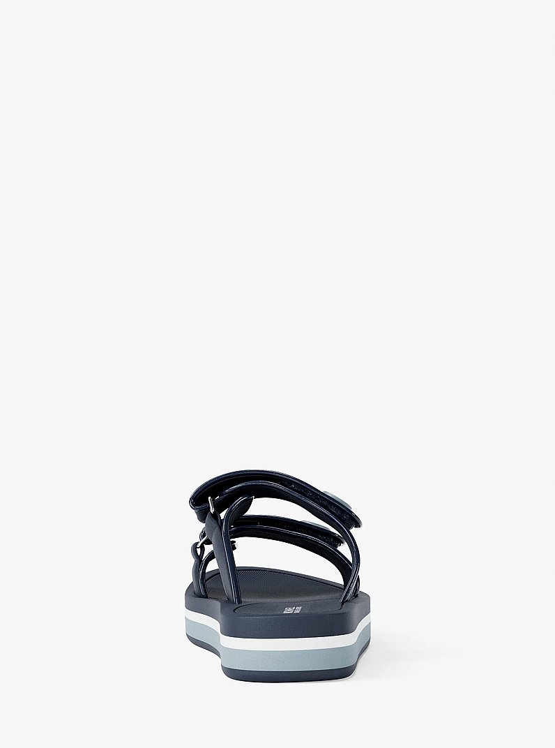 Foster Scuba Slide Sandal in NAVY | Michael Kors