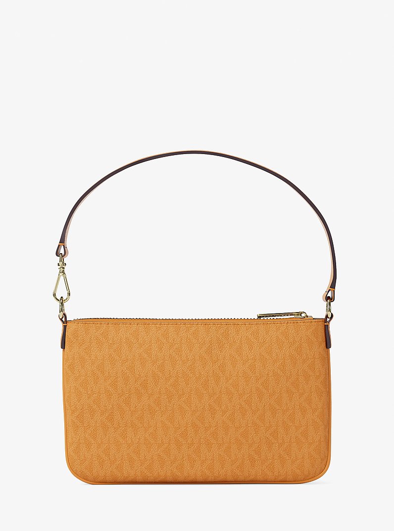 Jet Set Small Signature Logo Convertible Wristlet in OREGANO