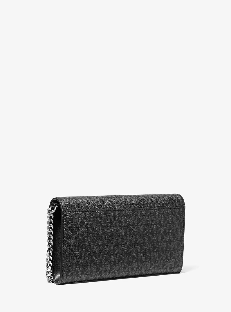 Bolso cruzado Carson grande transformable con logotipo de la marca in NEGRO | Michael Kors