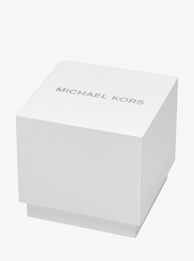 Mini Bryant Pav&eacute; Two-Tone Watch in TWO TONE | Michael Kors