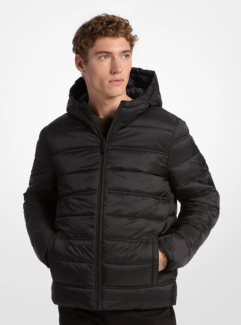 Signature Logo Reversible Jacket in BLACK - Sale | Michael Kors [US]