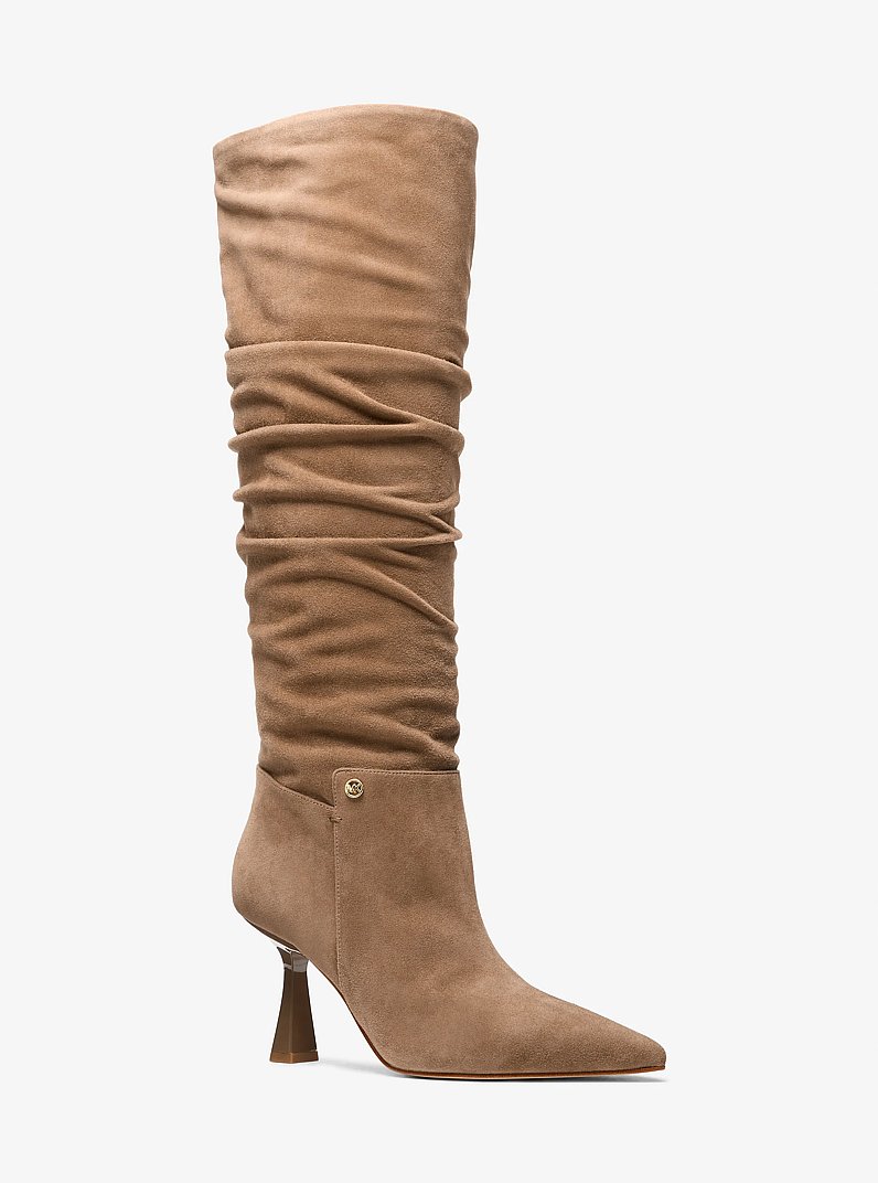 Amali Suede Boot in DRIFTWOOD | Michael Kors