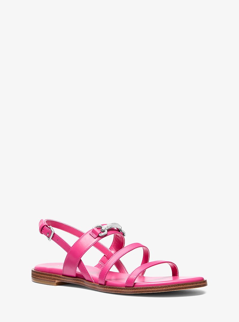 Sandalia Carson de cuero in PITAYA | Michael Kors