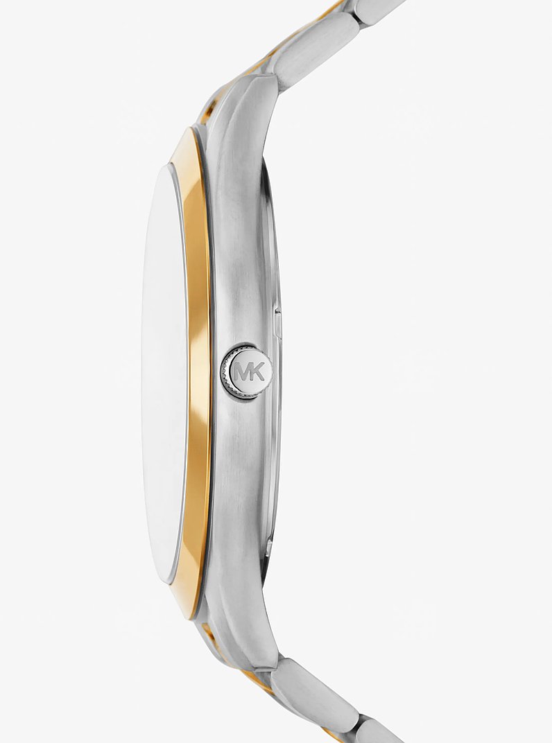 Oversized Aspyn Two-Tone Watch in TWO TONE | Michael Kors