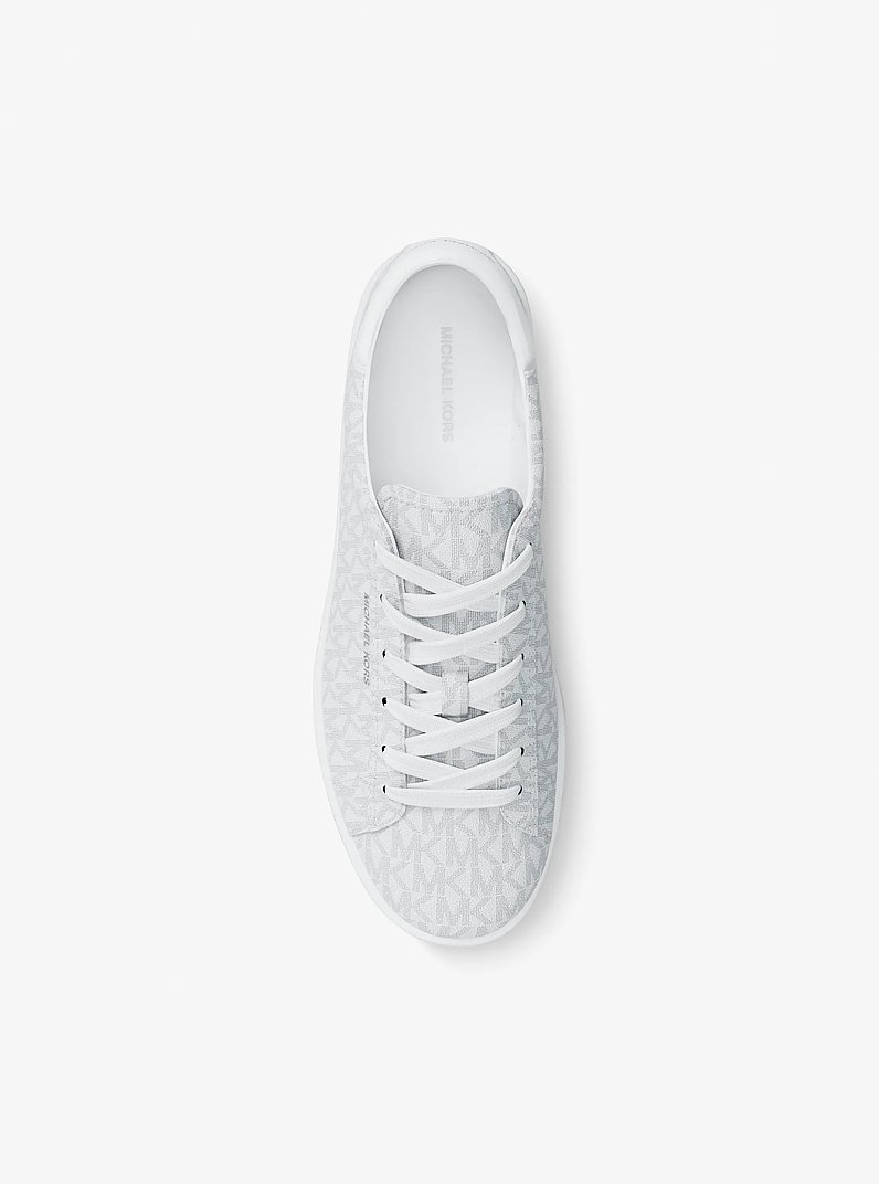 Reign Signature Logo Sneaker in BRIGHT WHT | Michael Kors