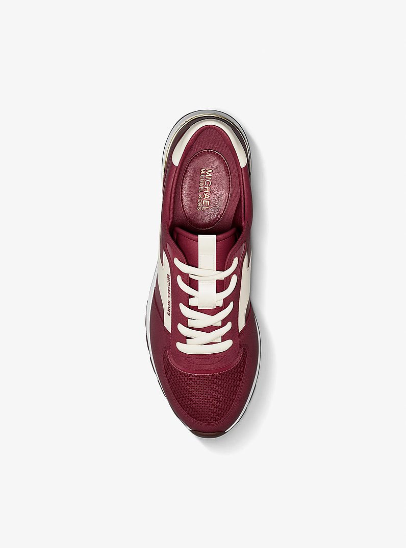 Espadrille Remy en mat&eacute;riaux multiples in BORDEAUX | Michael Kors