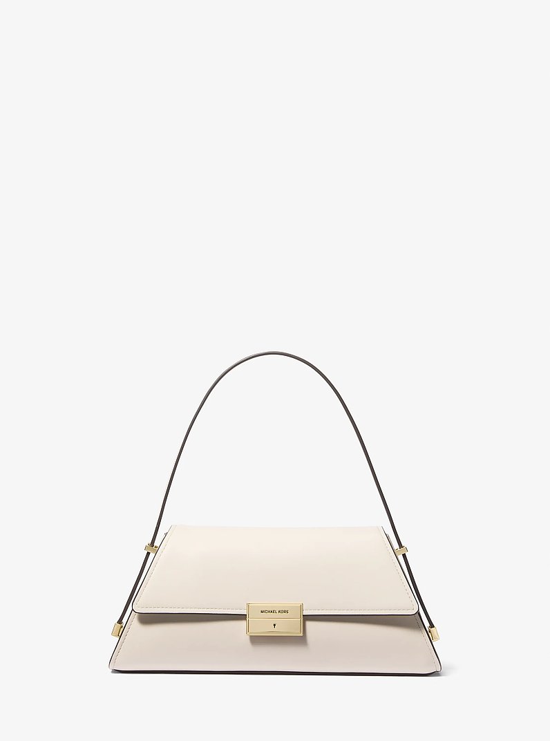 Sac &agrave; &eacute;paule Ludlow en cuir de taille moyenne
