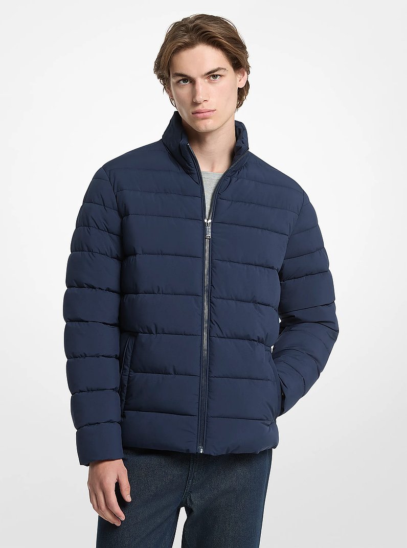 Channel Quilted Jacket in MIDNIGHT BLUE | Michael Kors