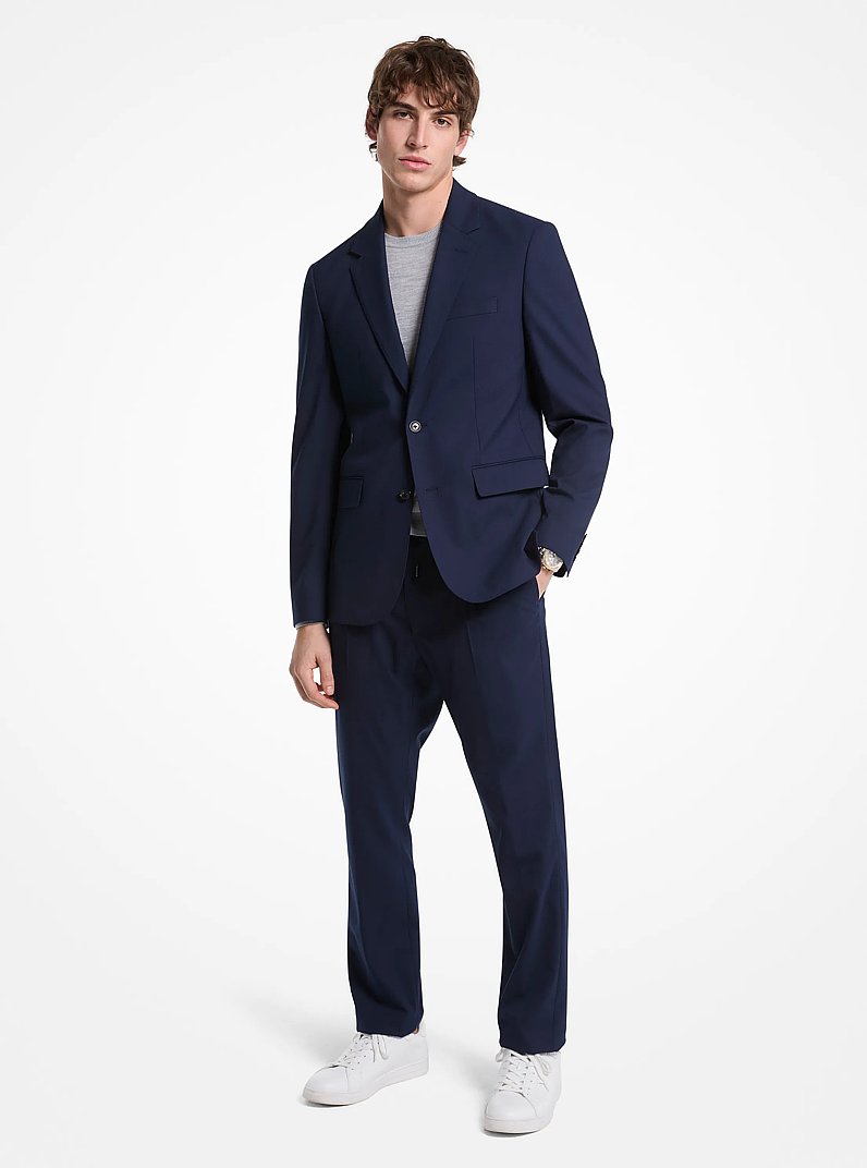 Eleganter Funktionsblazer mit Stretchanteil in MIDNIGHT | Michael Kors