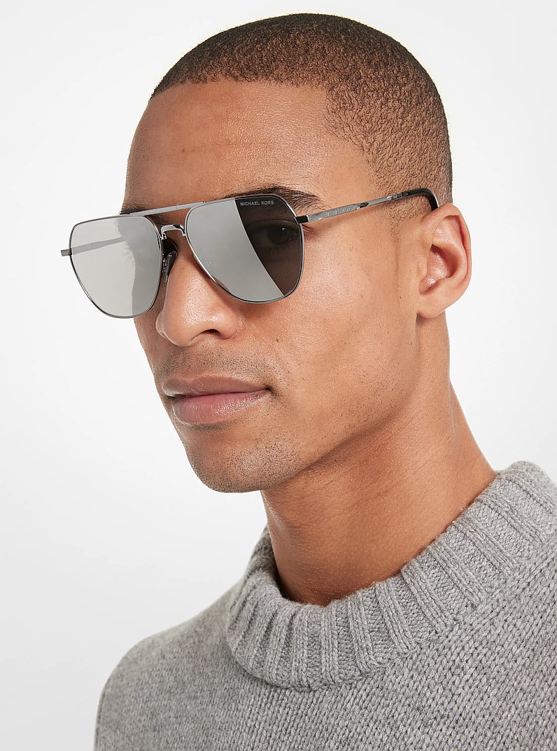 Keswick Sunglasses in GUNMETAL | Michael Kors