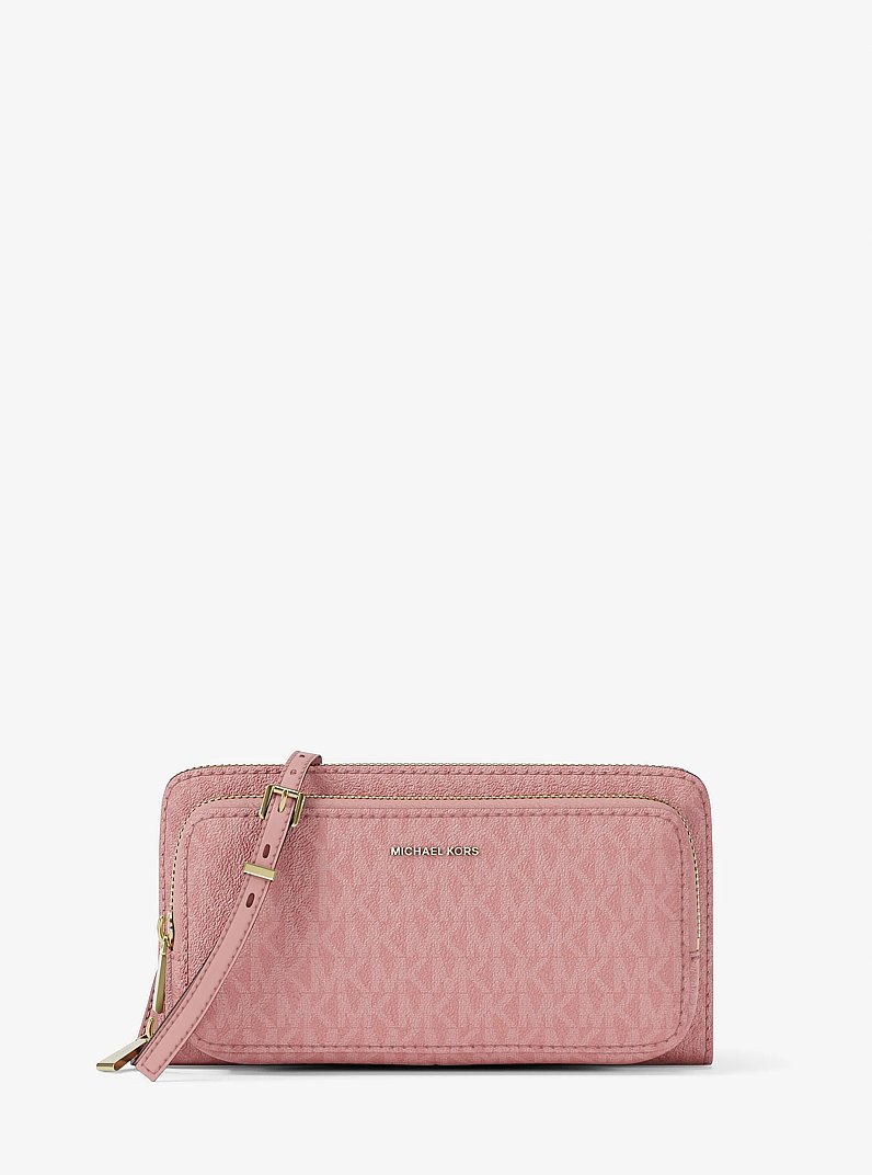 Crossbodytas Jet Set met kenmerkend logo, groot in PRIMULA | Michael Kors
