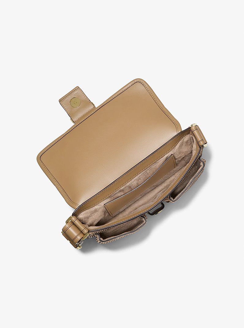 Colby Medium Embellished Suede Shoulder Bag