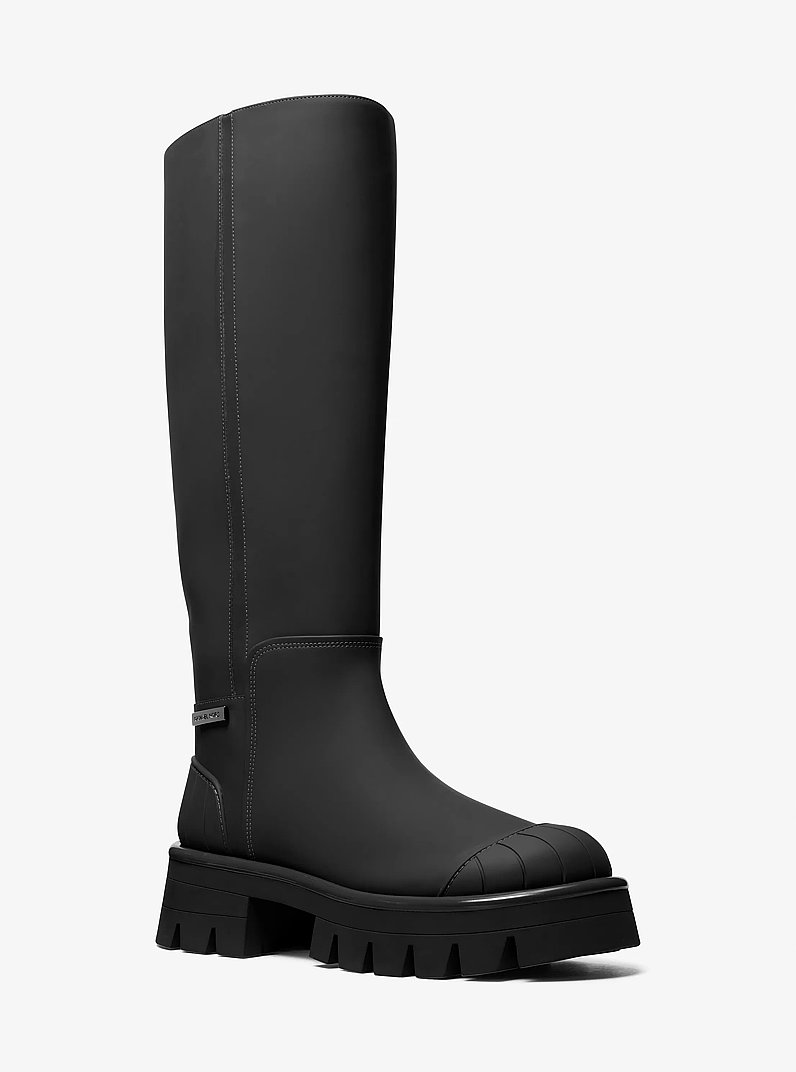 Sydra Rubber Boot in BLACK | Michael Kors