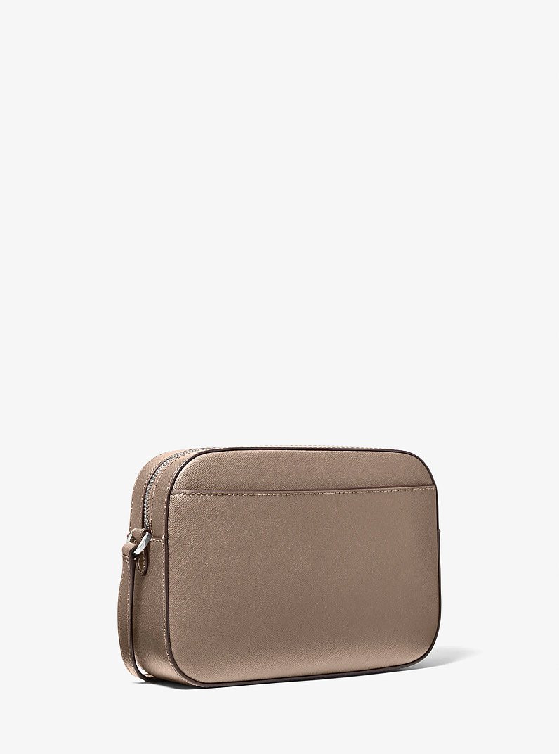 Bolsa cruzada Jet Set grande de piel Saffiano in CREP&Uacute;SCULO | Michael Kors