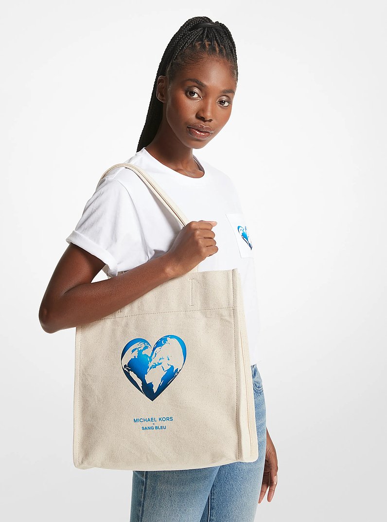 Cabas Watch&nbsp;Hunger&nbsp;Stop en toile de coton recycl&eacute;