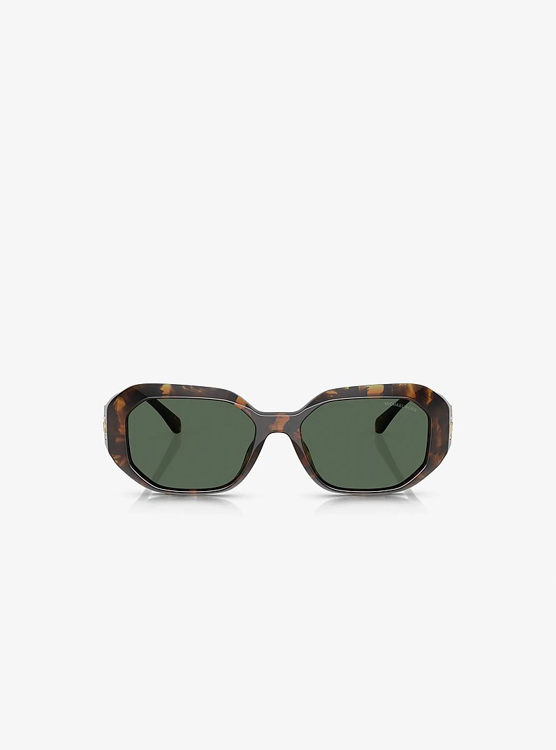 Sonnenbrille Siesta Key in DUNKLES SCHILDPATT | Michael Kors