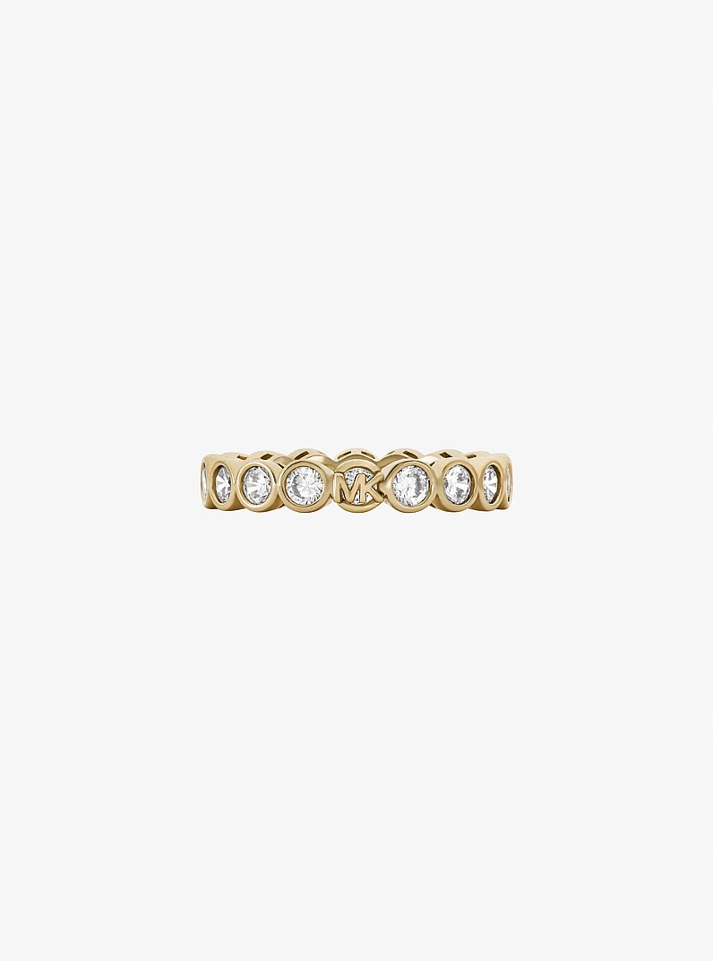Bague &agrave; zircones cubiques in OR | Michael Kors