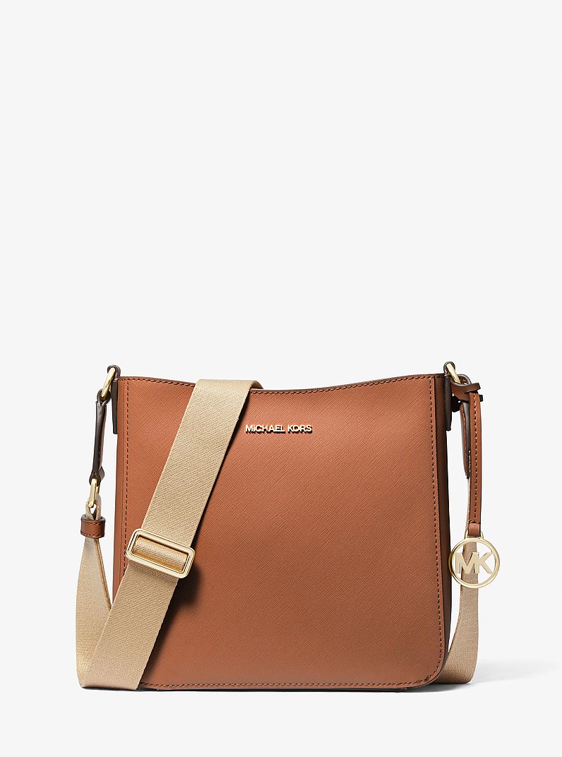 Jet Set Travel Small Messenger Bag in LUGGAGE | Michael Kors