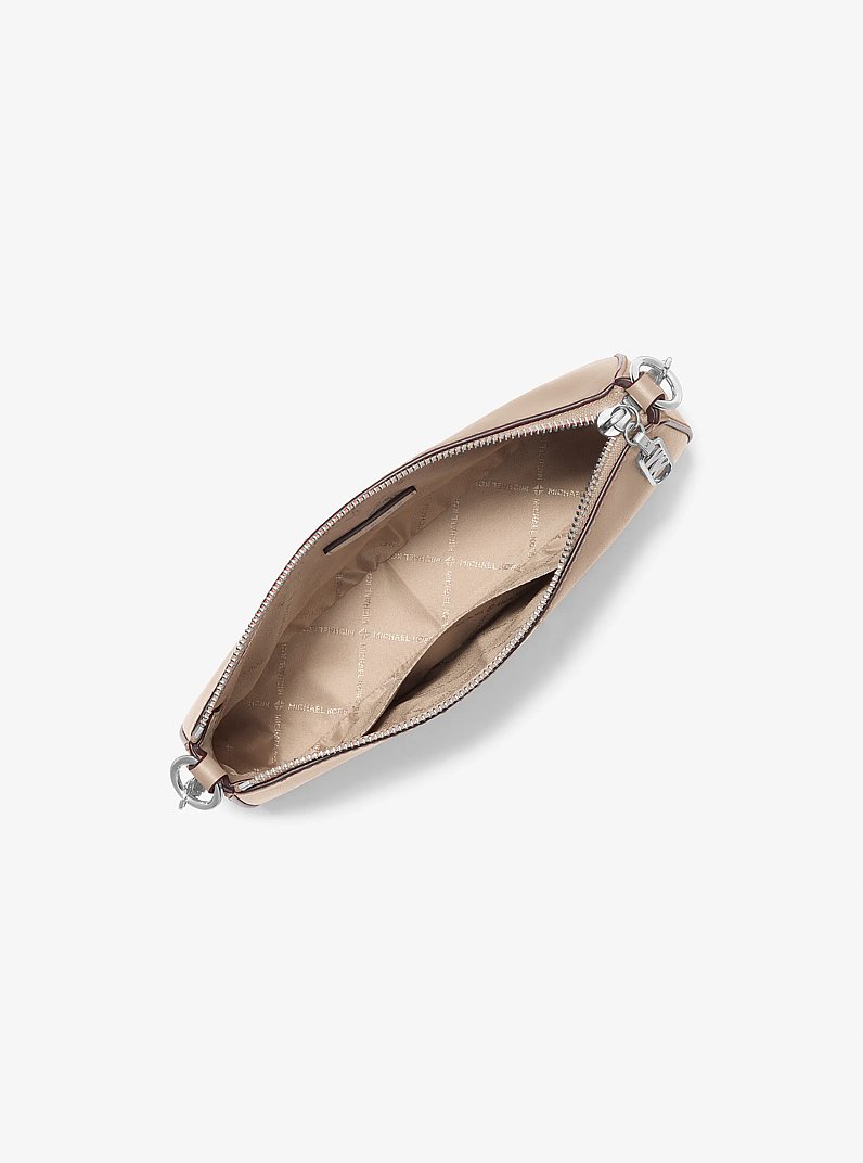 Empire Medium Leather Chain-Link Pochette