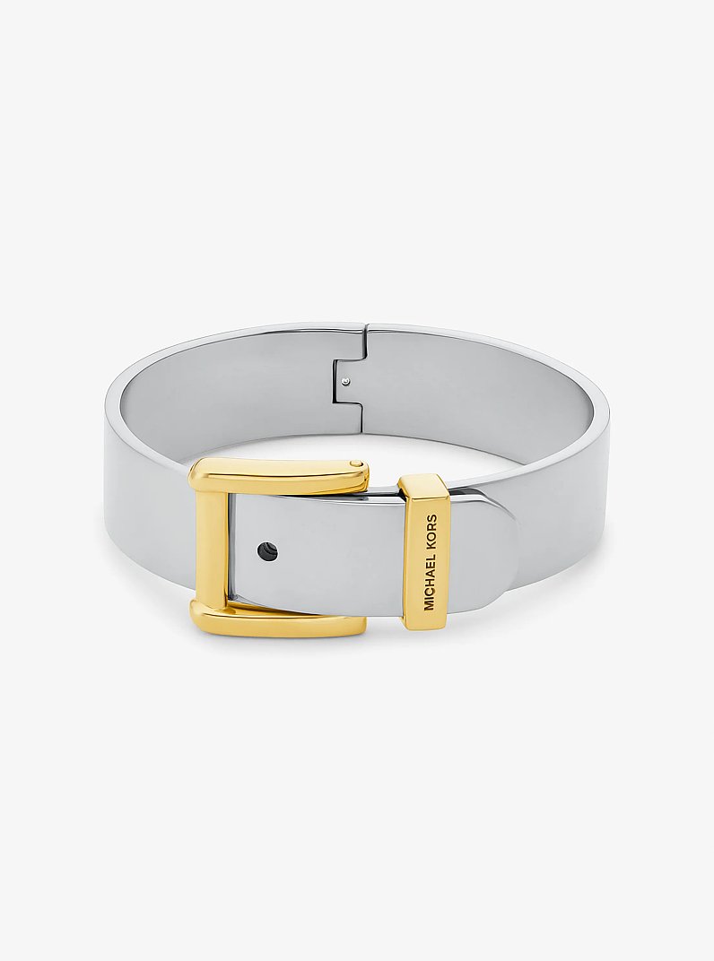 Grand bracelet Colby en laiton &agrave; placage en m&eacute;tal pr&eacute;cieux in DEUX TONS | Michael Kors