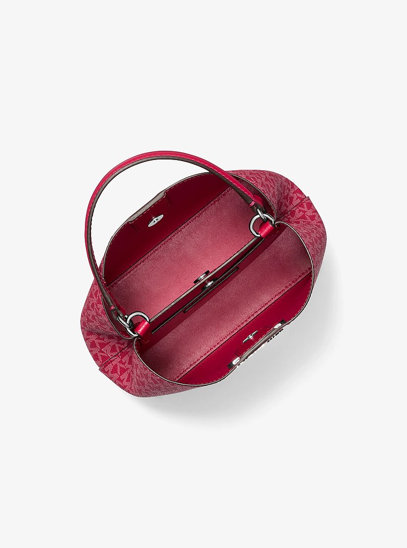 Pratt Small Signature Logo Convertible Shoulder Bag