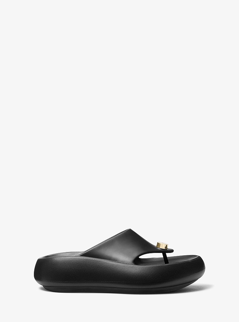 Splash Platform Sandal in BLACK | Michael Kors