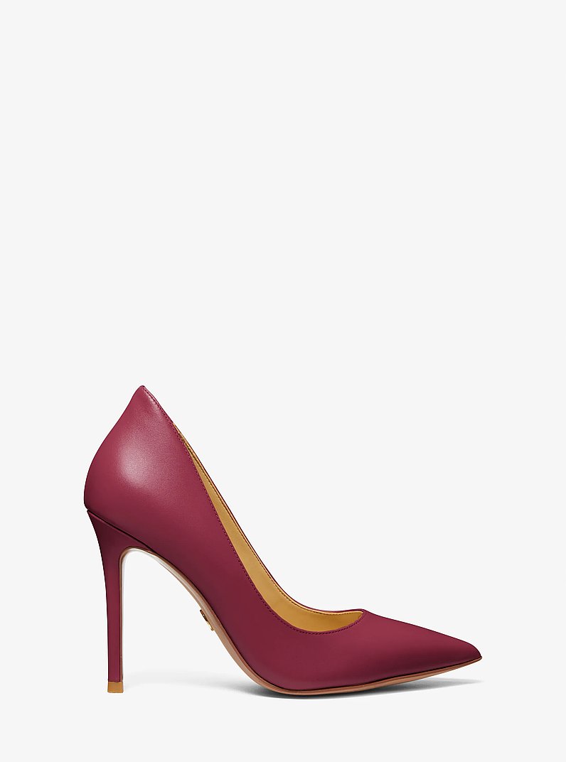Keke Leather Pump in MULBERRY | Michael Kors