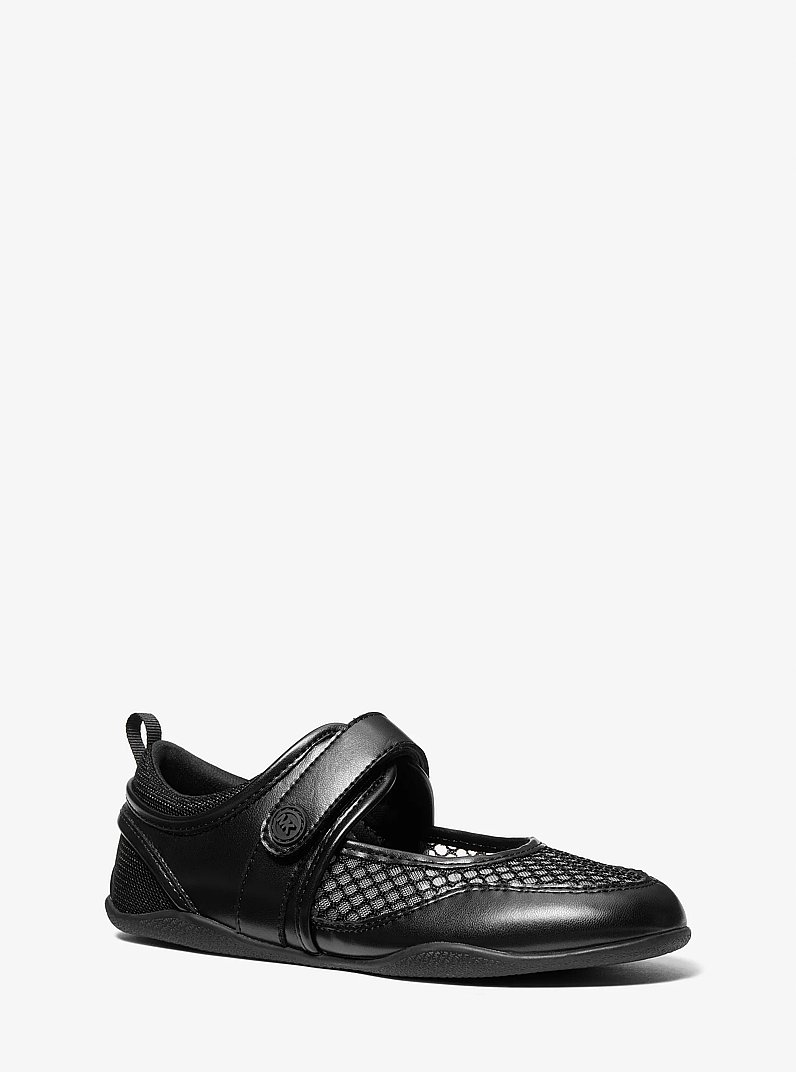 Kyler Mary Jane Sneaker in BLACK | Michael Kors