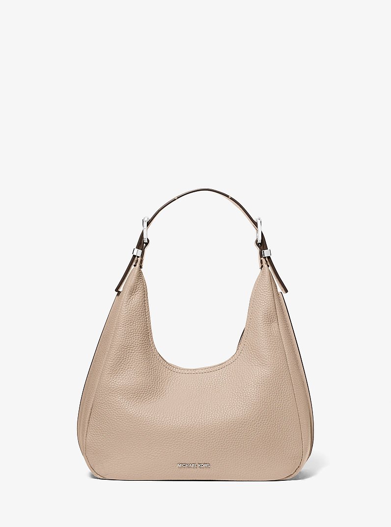 Nolita Small Pebbled Leather Hobo Shoulder Bag