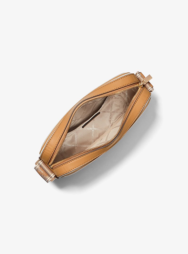 Maeve Large Canvas and Smooth Crossbody Bag | Michael Kors [US]
