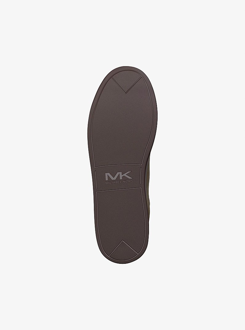 Keating Suede Sneaker in LODEN | Michael Kors