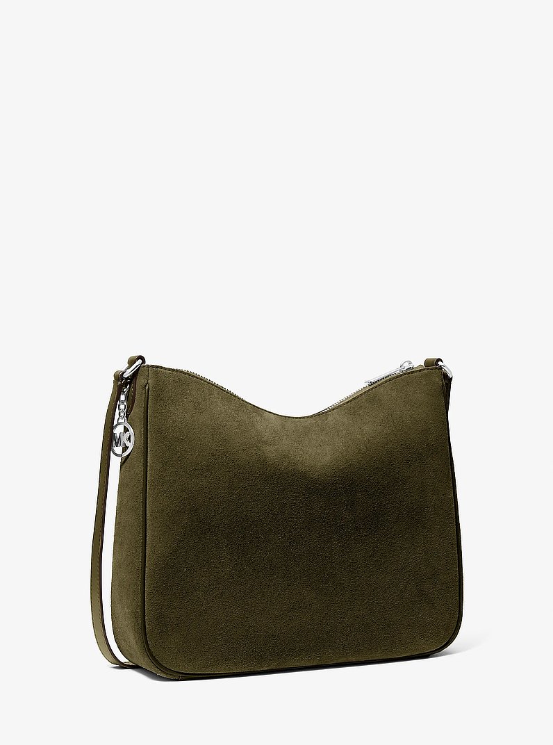 Sac messager Nayla de taille moyenne in VERT OLIVE | Michael Kors