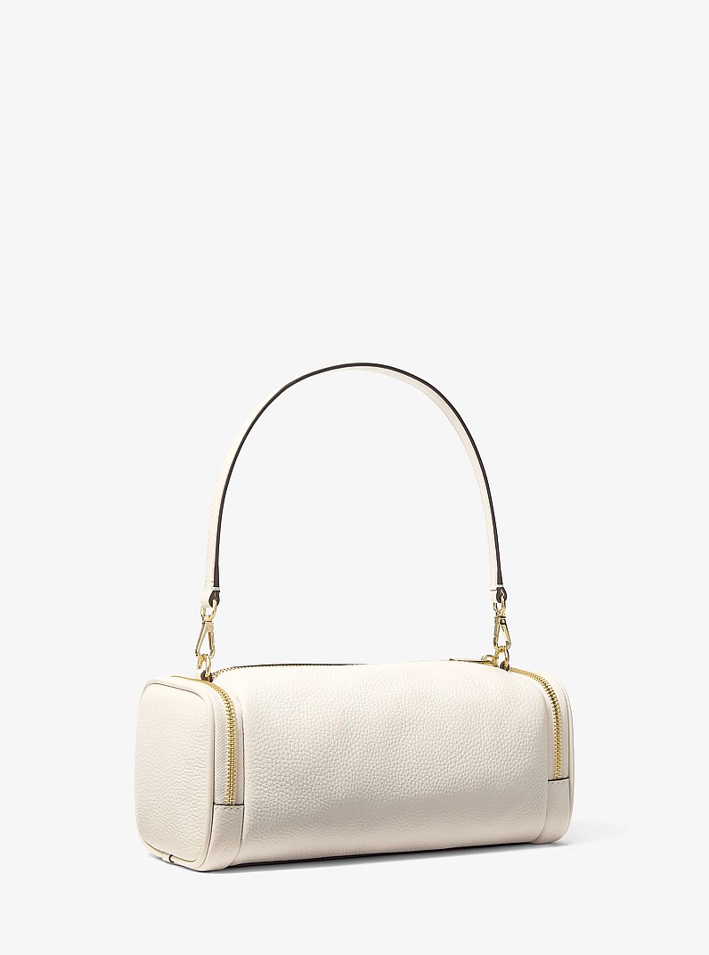 Jet Set Travel Small Pebbled Leather Convertible Crossbody Bag in CR&Egrave;ME L&Eacute;GER | Michael Kors