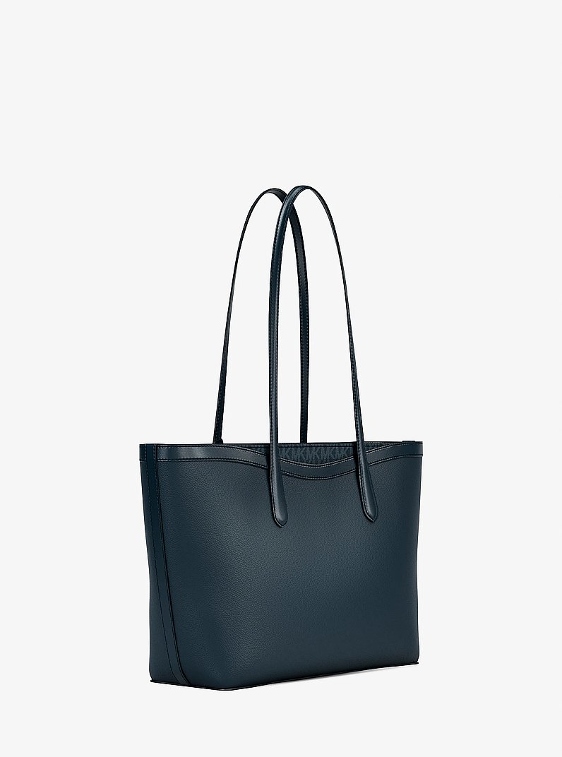 Arden Large Pebbled Leather Tote Bag in ADMIRAL | Michael Kors