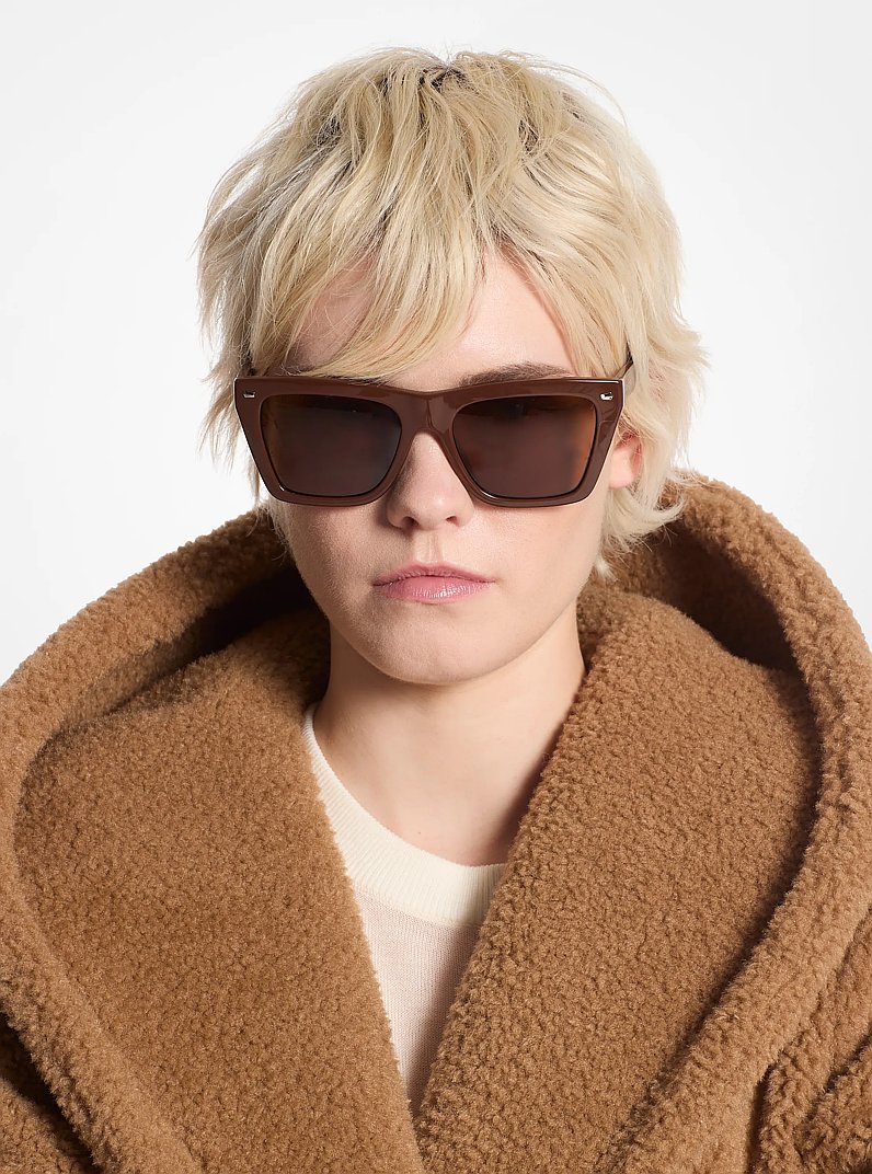 Pebble Beach Sunglasses in CHOCOLATE | Michael Kors