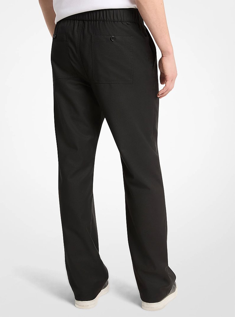 Pantalon de plage tiss&eacute; in NOIR | Michael Kors