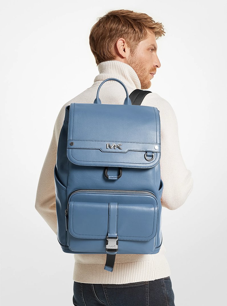 Mochila Varick de piel