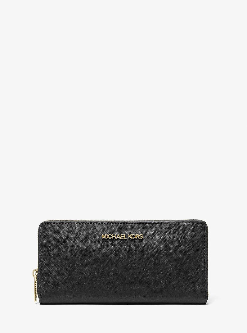 Jet Set Travel Large Crossgrain Leather Wallet