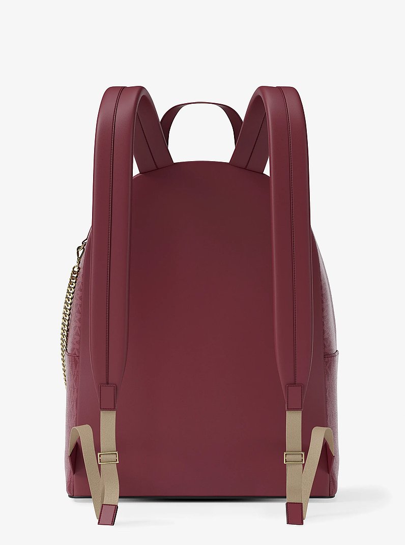 Mochila Slater grande con logotipo exclusivo in CEREZA | Michael Kors