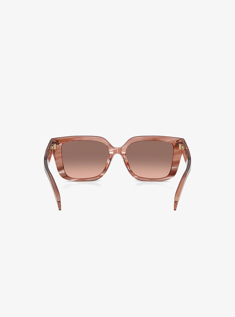Santo Domingo Sunglasses in BLUSH HORN | Michael Kors