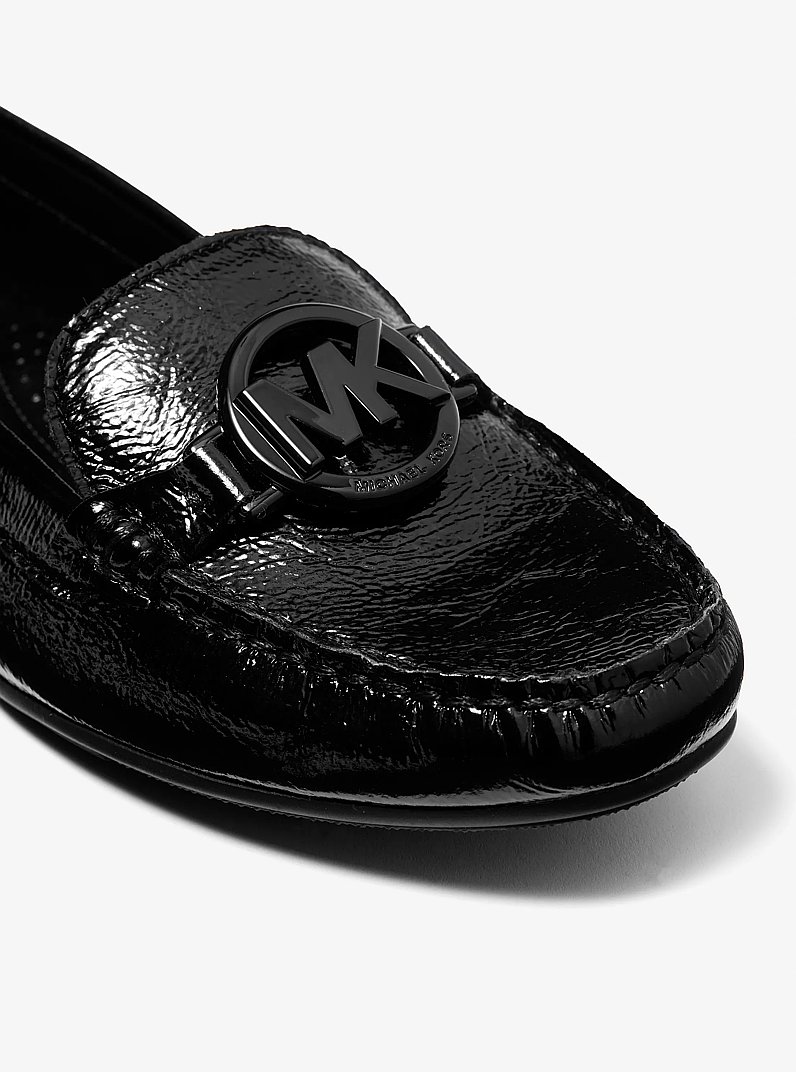 Mocas&iacute;n Fulton de charol in NEGRO | Michael Kors