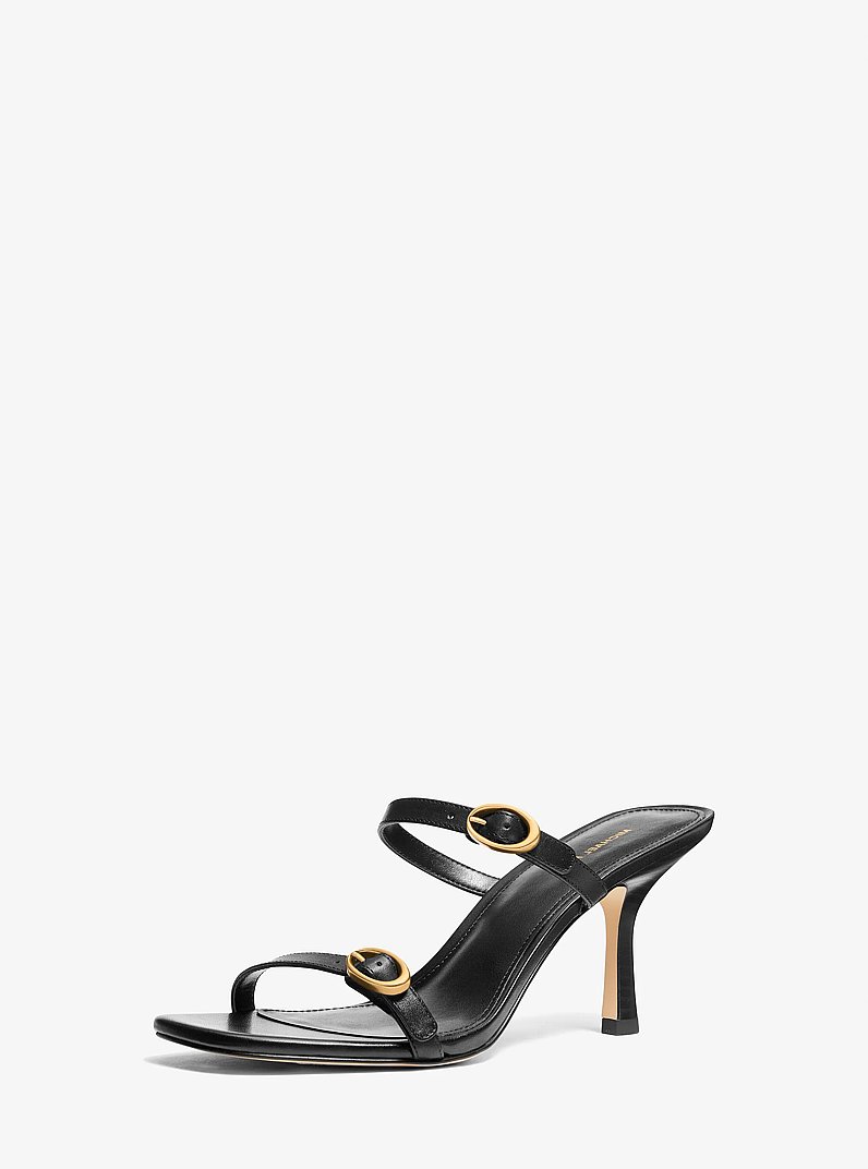 Sandalia Kya de piel in NEGRO | Michael Kors