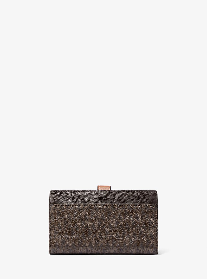✨️極美品✨MICHAELKORS GREENWICH ジャカード レディース MICHAEL KORS（マイケルコース） GREENWICH ジップアラウンド タブ