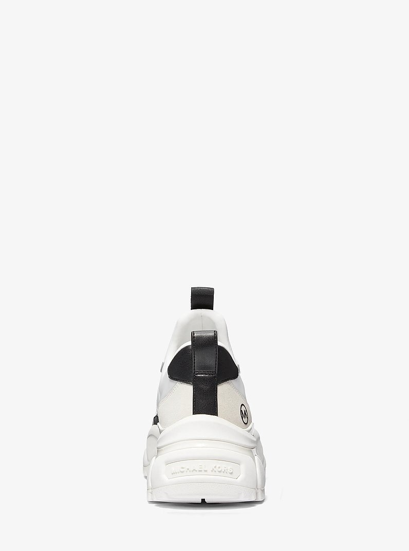 Zapatilla Darius de varios materiales in BLANCO/NEGRO | Michael Kors